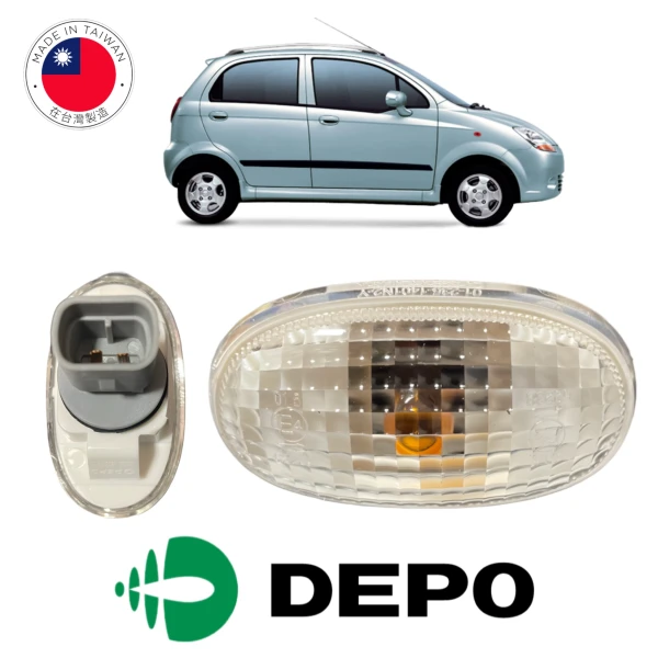 Farol Lateral Tapabarro Para Chevrolet Spark 2010 2016 800 1.0